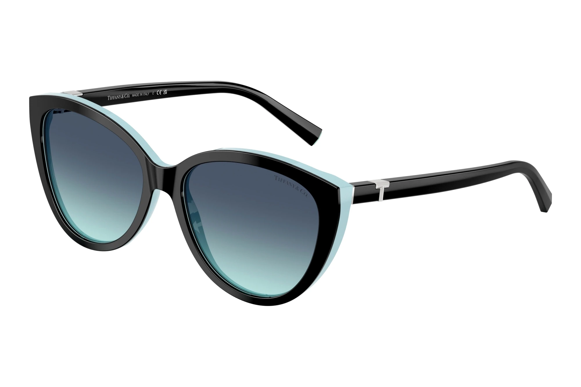 Tiffany   TF4251 80559S Azure Gradient BlueBlack On Tiffany Blue