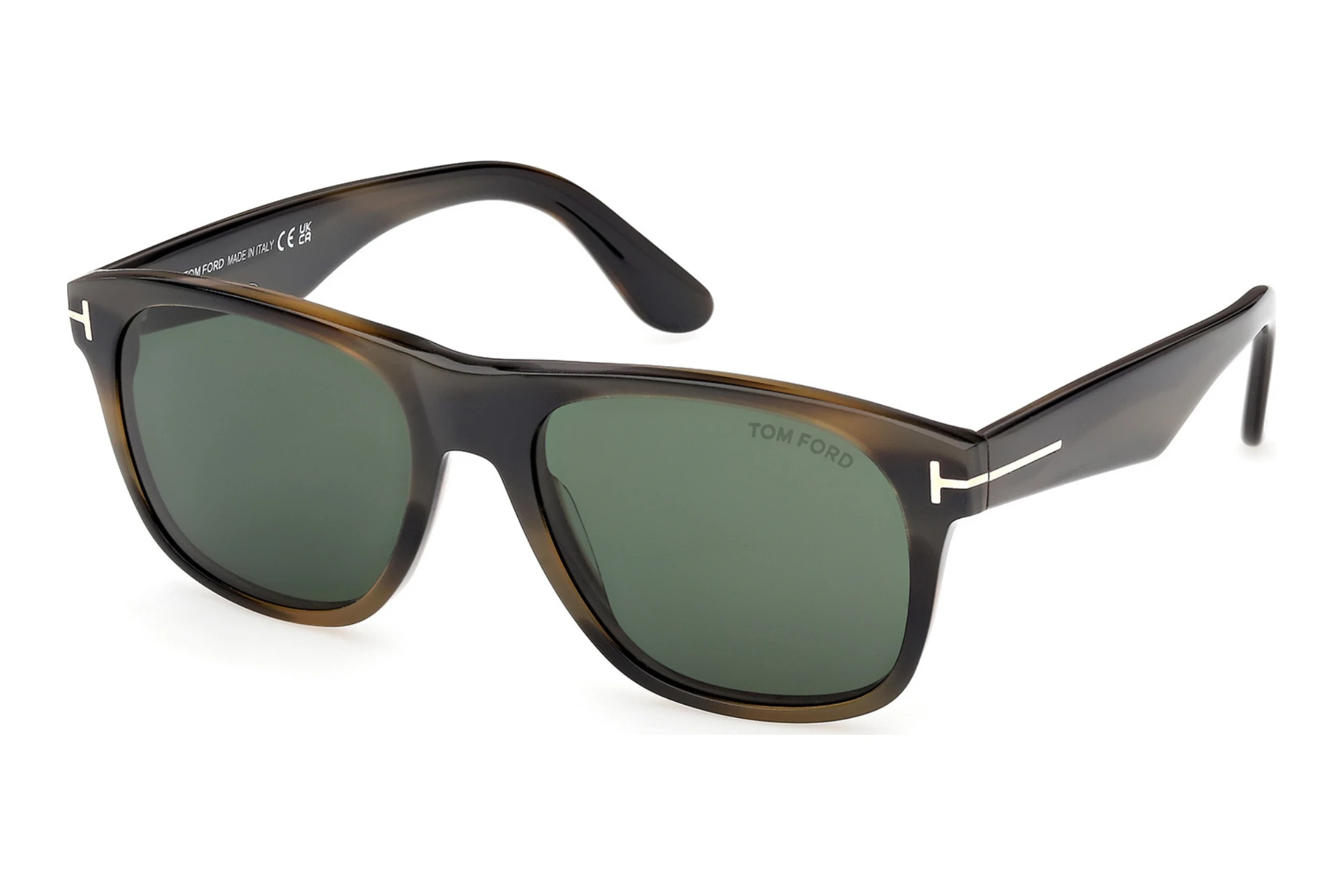 Tom Ford   FT1284 55N grünBunt Havanna