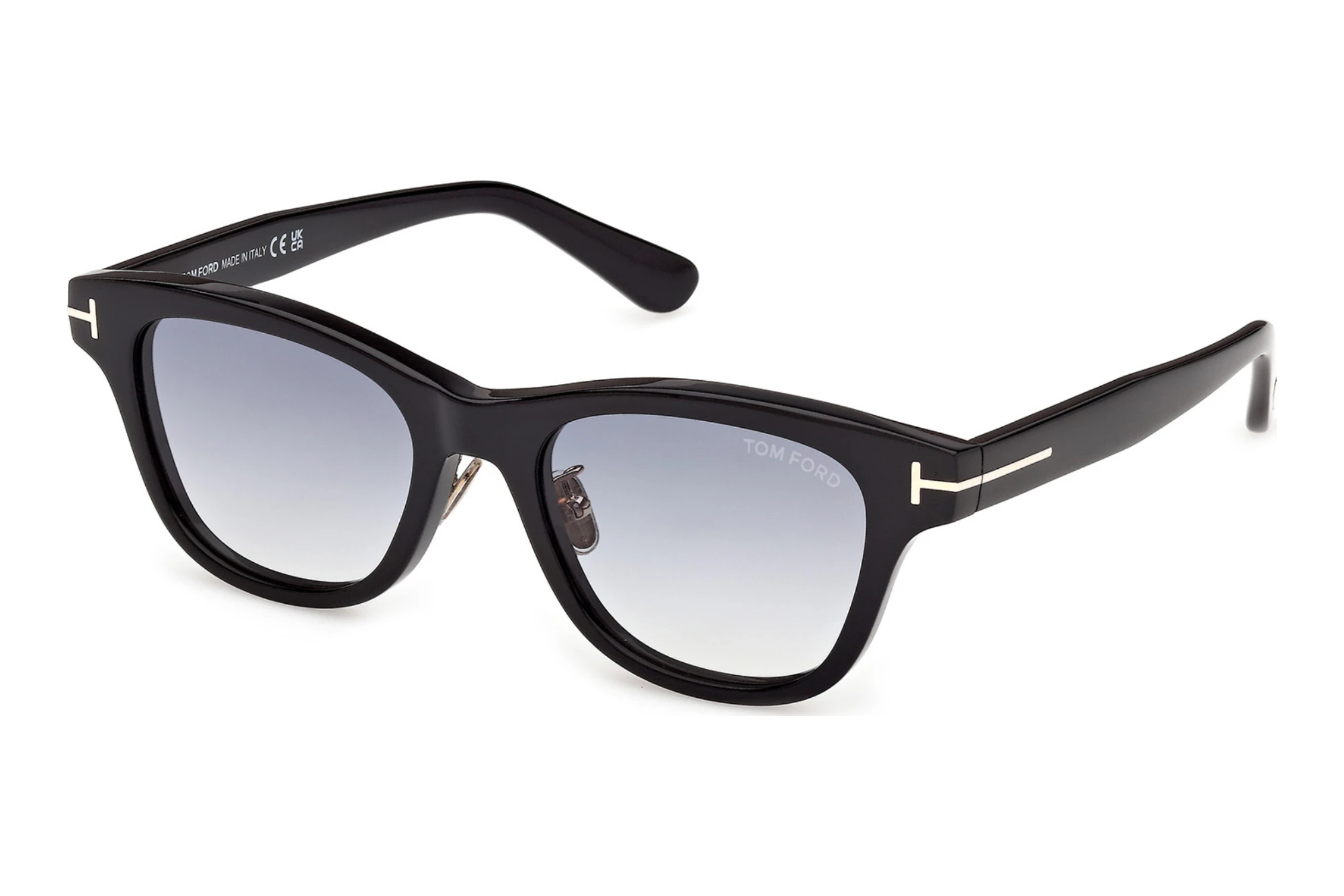 Tom Ford   FT1353-D 01C grau verspiegeltGlänzend Schwarz