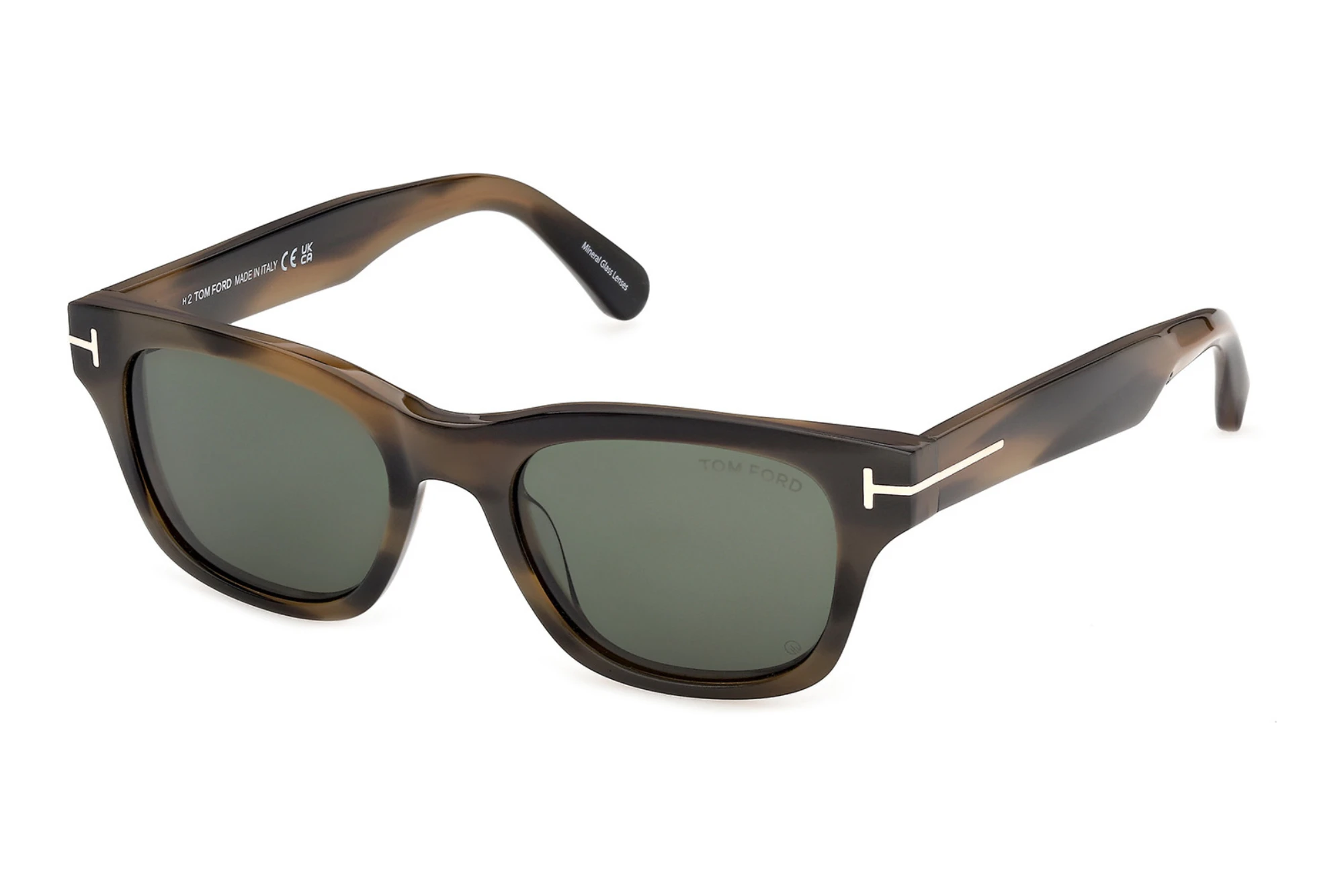 Tom Ford   FT1357 55N grünBunt Havanna