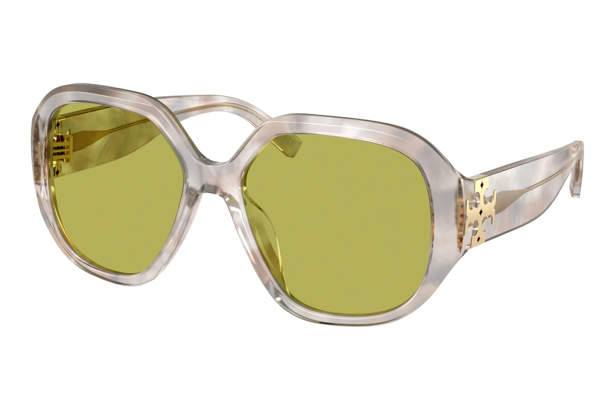 Tory Burch   TY7237U 2084/2 GreenSpotted Transparent Grey