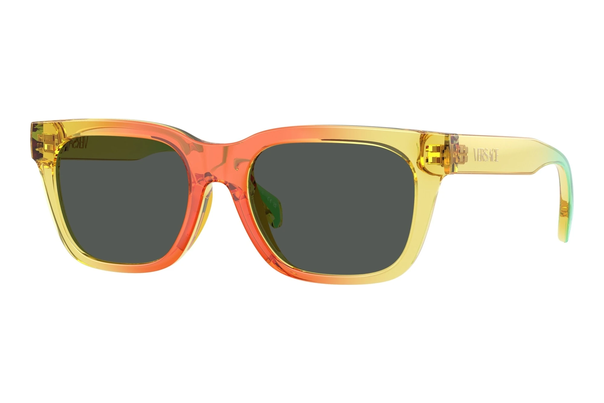 Versace Kids   VK4006U 553087 Dark GreyGradient Orange Yellow Green