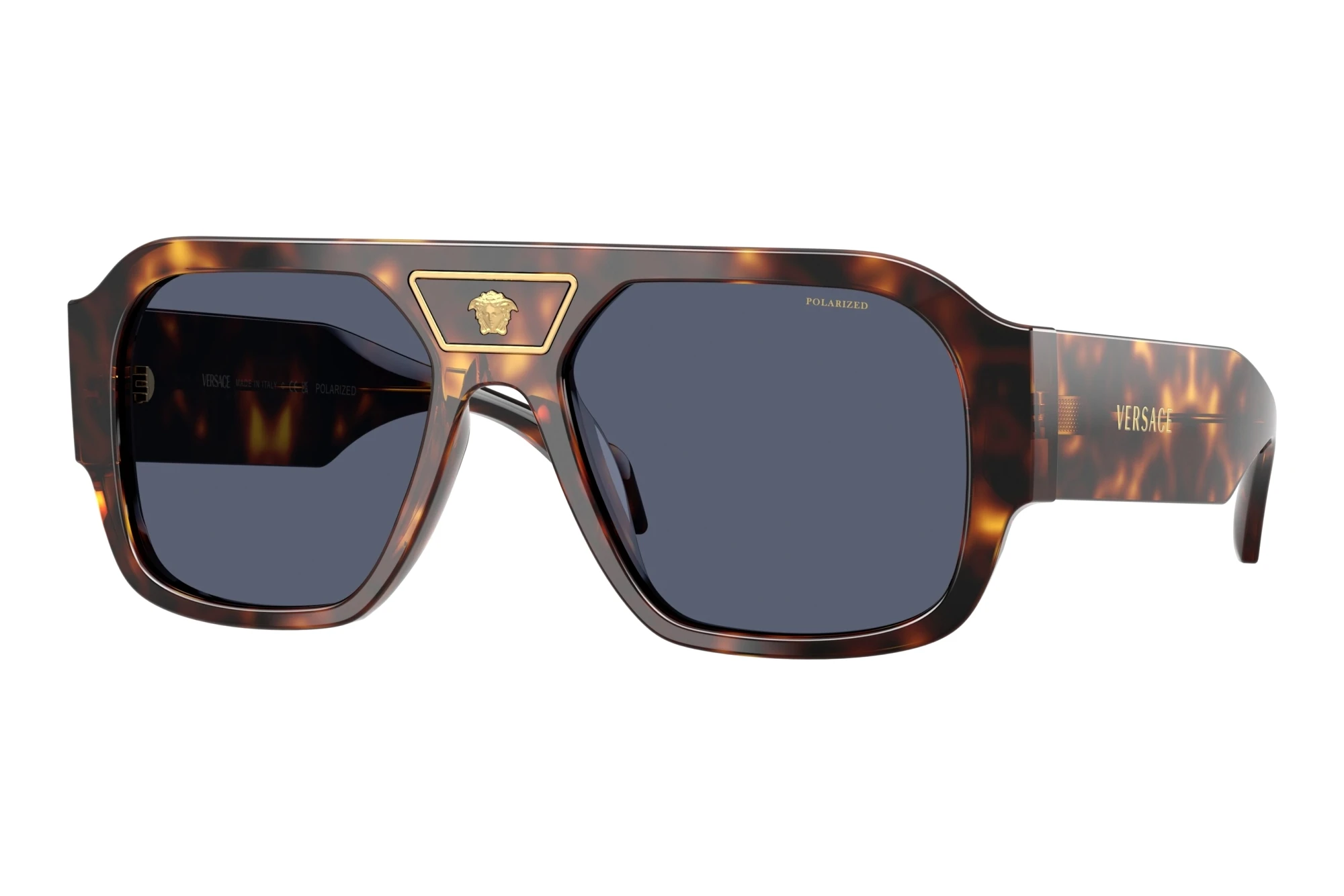 Versace   VE4508U 55372V Dark Blue PolarizedHavana