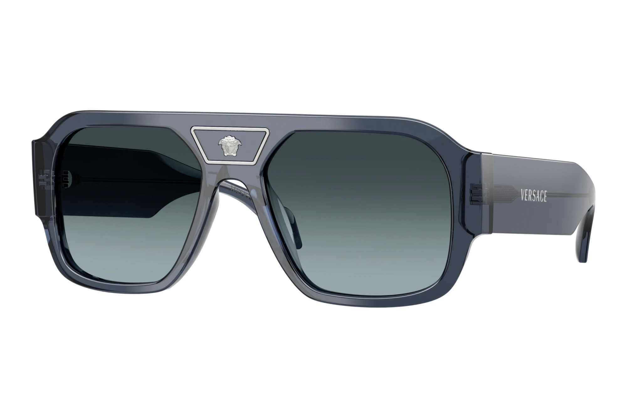 Versace   VE4508U 5538V1 Blue Gradient GreyTransparent Dark Blue