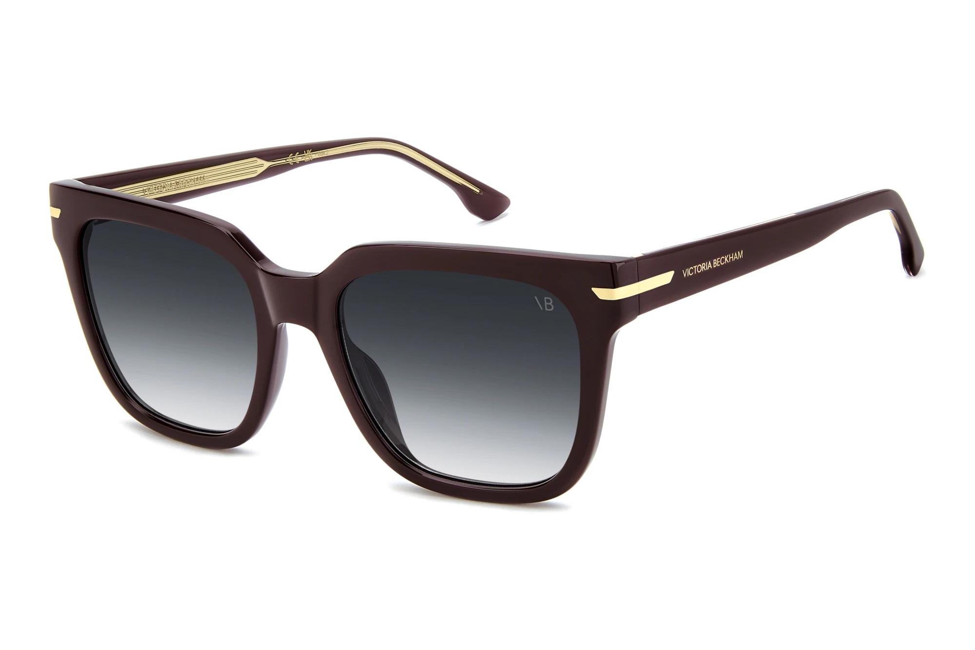 Victoria Beckham   VB 1003/S LHF/9O DARK GREY SHADEDBURGUNDY 2