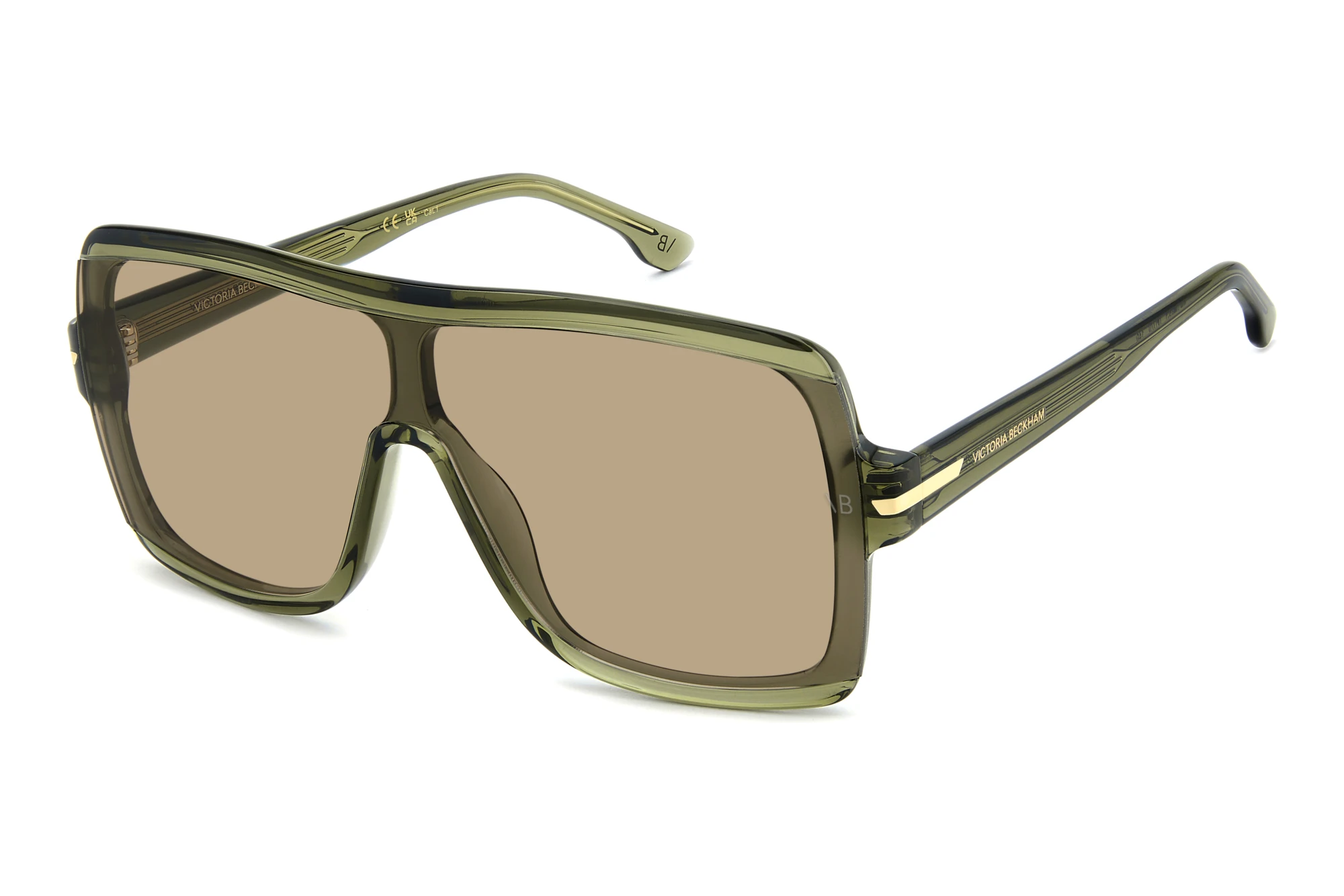 Victoria Beckham   VB 7003/S 1ED/70 BROWNGREEN