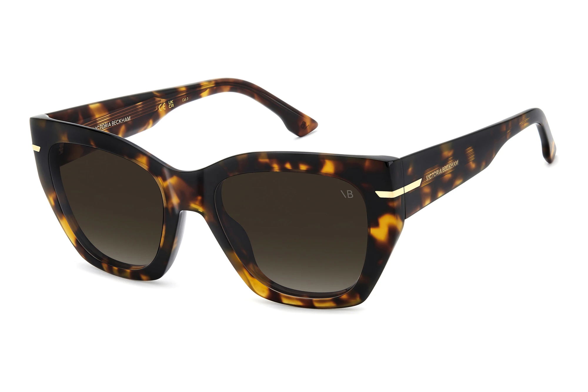 Victoria Beckham   VB 7017/S 086/HA BROWN SHADEDHAVANA