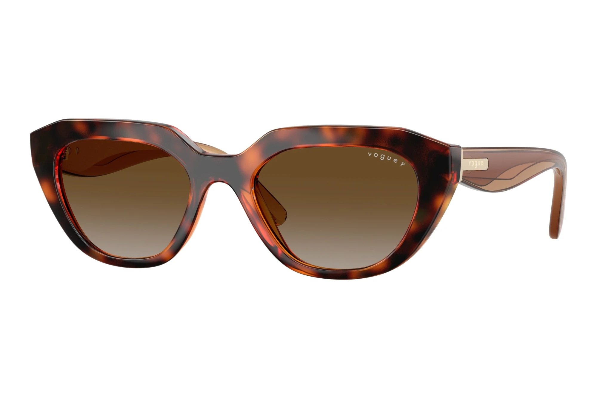 Vogue Eyewear   VO5711S W656T5 Brown PolarizedDark Havana