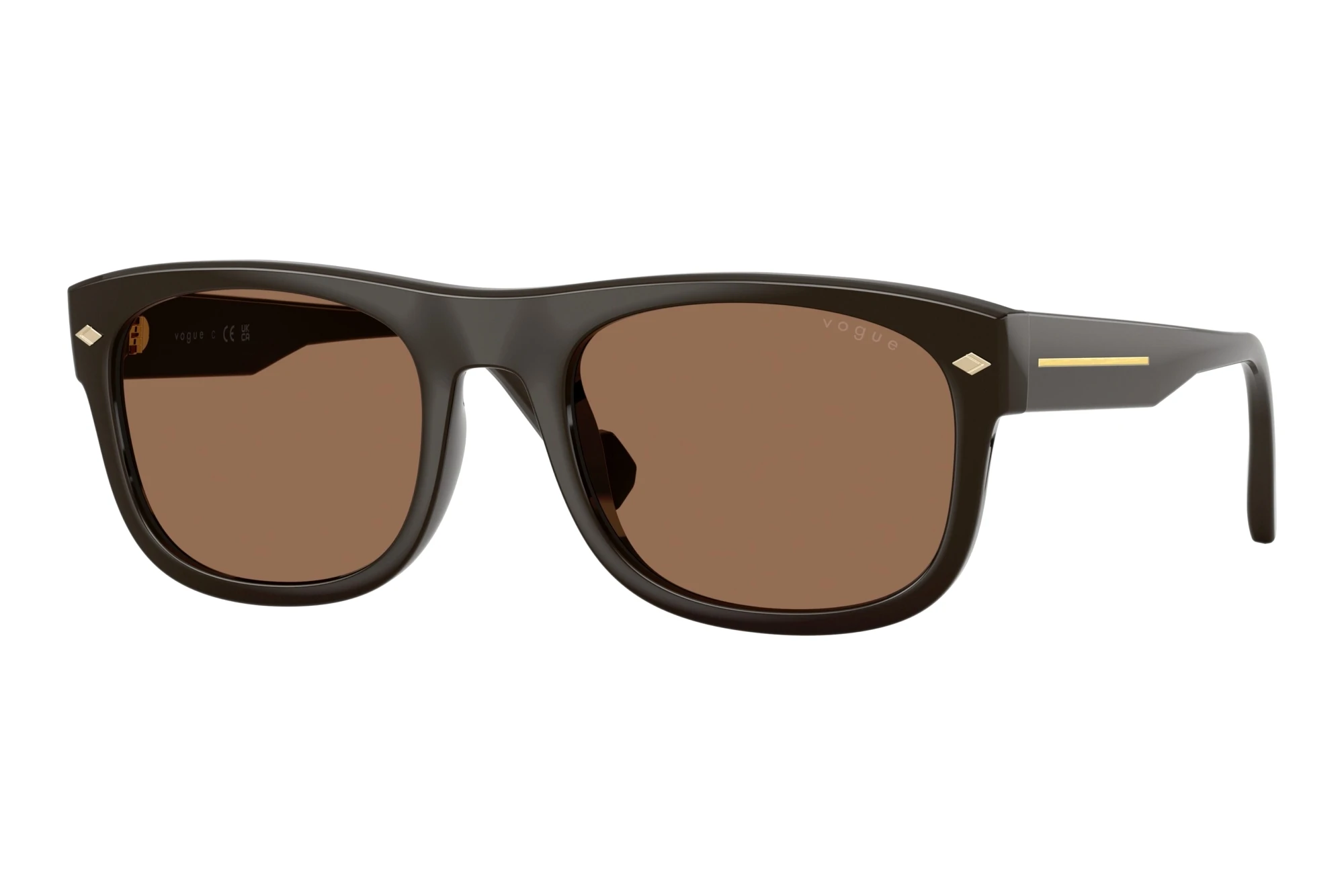Vogue Eyewear   VO5754S 332873 Dark BrownFull Dark Brown