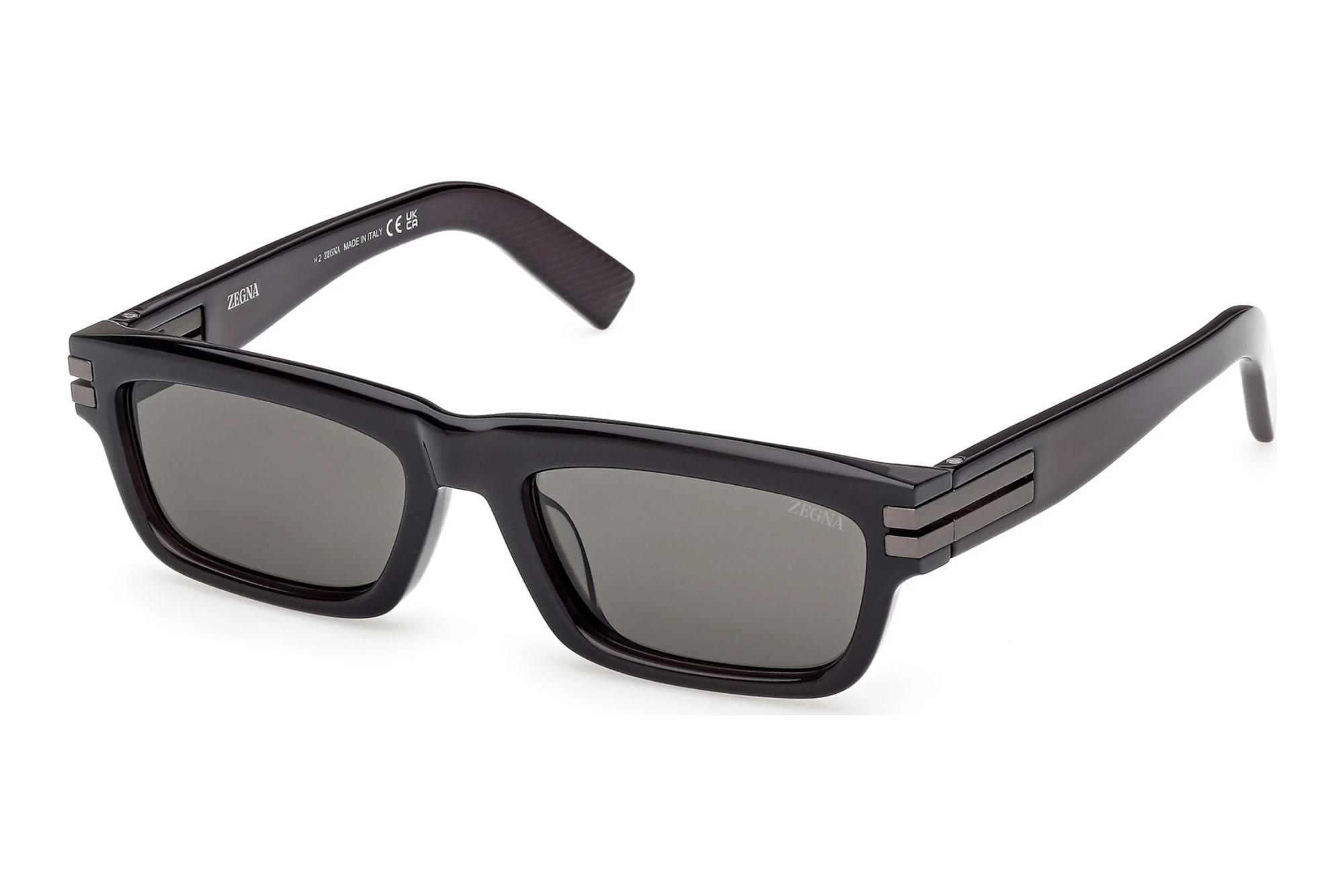 Zegna   EZ0282 20D grau polarisierendGlänzend Grau