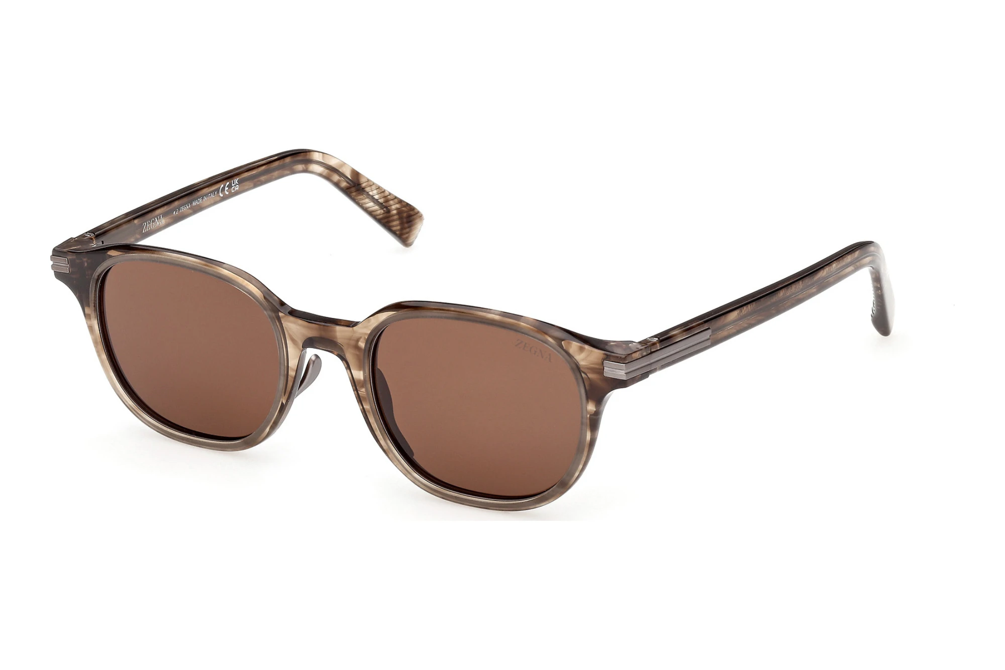 Zegna   EZ0285 50E braunHellbraun /Verlauf