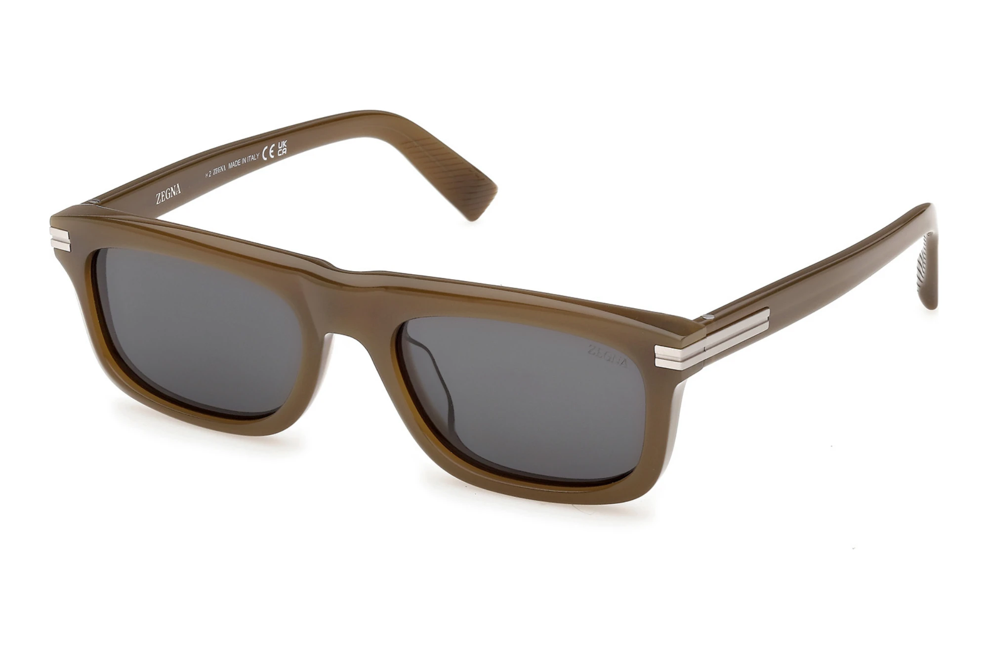 Zegna   EZ0301 98A grauGlänzend Hellgrün