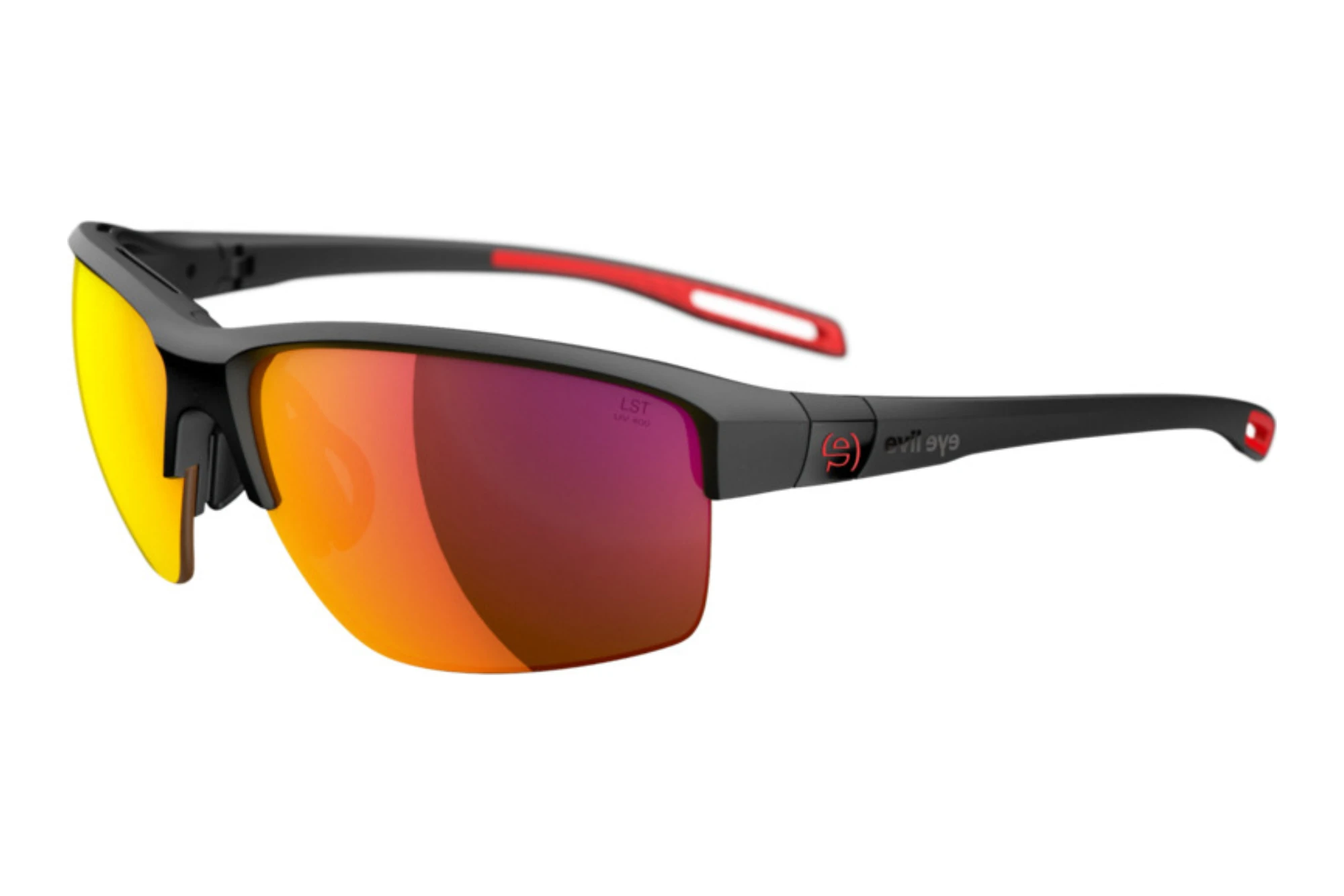 evil eye   E024 9100 brownblack m/LST act.red