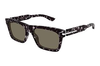 Alexander McQueen AM0495S 002 HAVANA