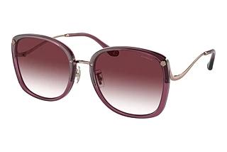 Coach HC7157D 58013P Purple Clear GradientTransparent Berry