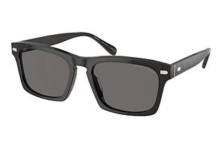 Coach HC8397U 581781 Grey Solid PolarizedTransparent Dark Grey