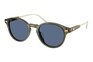 Coach HC8428U 584880 Blue SolidTransparent Olive