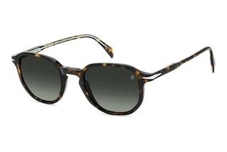 David Beckham DB 1140/S 086/LB GREEN SHADED POLARIZEDHAVANNA