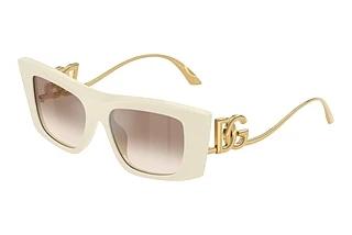 Dolce & Gabbana DG4510 331294 Clear Gradient Brown Mirror SilverCream