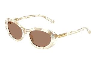 Dolce & Gabbana DG4519 346173 Solid BrownPearl Havana Cream