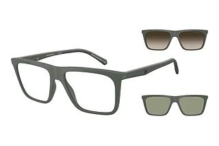 Emporio Armani EA4258 63121W ClearMatte Green