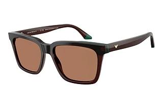 Emporio Armani EA4260 631573 BrownOpaline Brown/Green