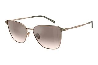 Giorgio Armani AR6155 30118Z Brown Mirror Silver GradientRose Gold