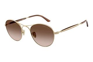Giorgio Armani AR6177 300213 Gradient BrownMatte Pale Gold