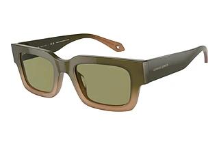 Giorgio Armani AR8184U 598214 GreenGradient Green/Brown