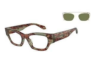Giorgio Armani AR8185U 59771W ClearGreen Havana
