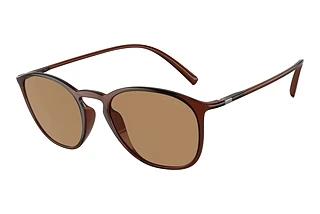 Giorgio Armani AR8186U 6004M4 Photo Light To Dark BrownTransparent Brown
