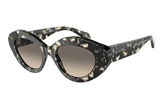 Giorgio Armani AR8188 587332 Clear Gradient GreyGrey Havana