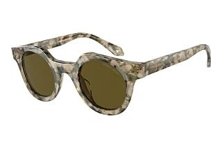 Giorgio Armani AR8191U 601773 Dark BrownBeige Havana