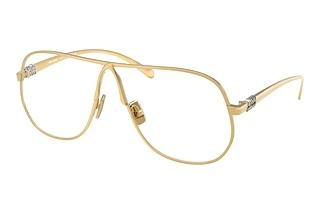 Miu Miu MU A56S 5AK08N Clear Blue-Violet Light FilterGold