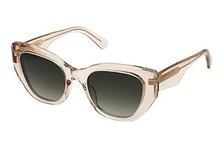 Nina Ricci SNR398 0760 SMOKE GRADIENT SMOKETRANSPARENT HONEY