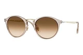 Persol PO3166S 124051 Clear Gradient BrownTransparent Brown Grey
