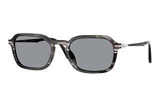 Persol PO3381S 1238R5 BlueStriped Black & Grey