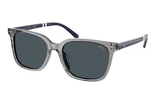 Polo PH4235U 631887 Bottle GreenShiny Transparent Grey