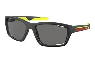 Prada Linea Rossa PS 04YS 17G02G Polar Dark GreyMatte Black