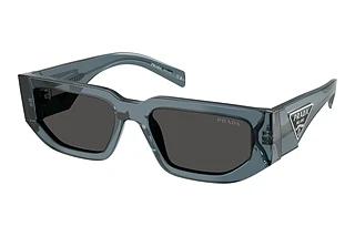 Prada PR 09ZS 17T08Z Dark GreyTransparent Ocean