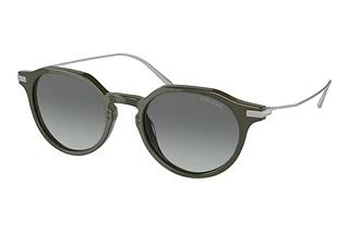 Prada PR 12YS 14B3M1 Grey GradientOpal Military