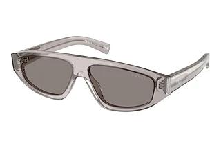 Prada PR C02S 10J80Q Dark GreyGrey Transparent