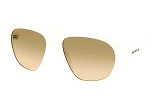 Prada PR C05S 17K20S Yellow Gradient BrownTalc