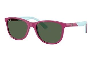 Ray-Ban Kids RJ9077S 719271 Dark GreenFucsia & Rubber Azzurre