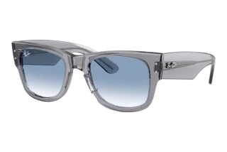 Vue de face Ray-Ban MEGA WAYFARER (RB0840S - 68463F)