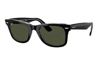 Ray-Ban RB2140 129431 GreenBlack On Transparent