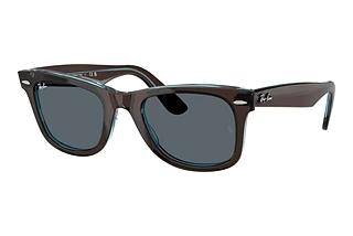 Ray-Ban RB2140 1446R5 BlueBrown On Transparent Blue