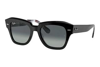 Ray-Ban RB2186 13183A Light Grey Gradient BlueBlack