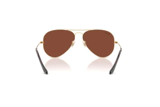 Vue arrière Ray-Ban AVIATOR LARGE METAL (RB3025 - 001/C5)