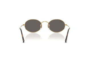 Vue arrière Ray-Ban OVAL (RB3547N - 001/B1)